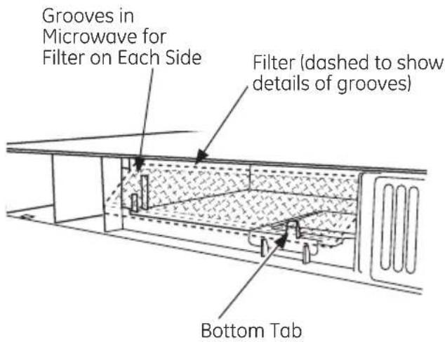 GE Profile PVM9005DJBB - To Remove The Charcoal Filter - 2