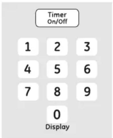 GE EVM1750DPBB - Timer On/Off - 1