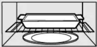 GE EVM1750DPBB - How to Use the Shelf When Microwaving - 3
