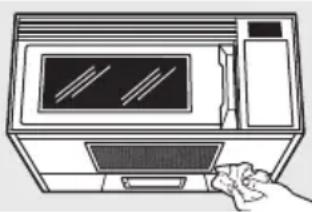 GE PVM1870DMCC - Care and cleaning of the microwave oven. - 1