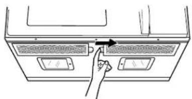 GE SCA2000FBB - Removing and cleaning the filters - 1