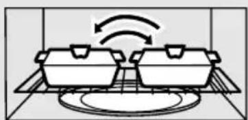 GE JVM1631BK - How to Use the Shelf When Microwaving - 6