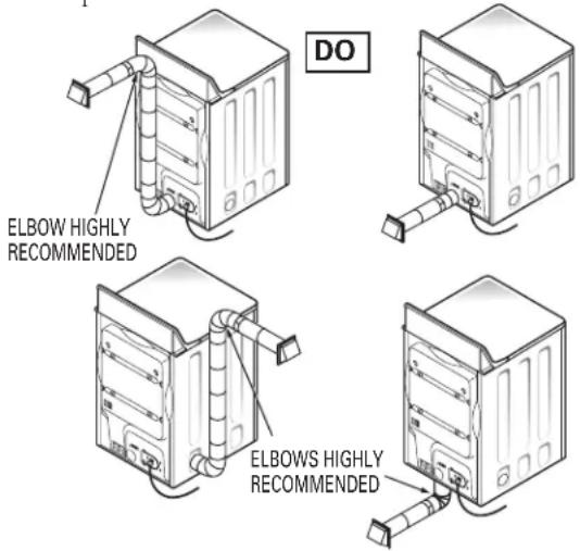 GE DSLVR48GHWW - UL-LISTED FLEXIBLE METAL (FOIL-TYPE) TRANSITION DUCT - 1