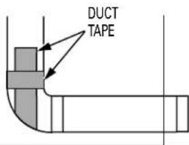 GE DSLVR48GHWW - ADDING ELBOW AND DUCT FOR EXHAUST TO LEFT SIDE OF CABINET - 2