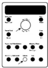 GE SCA2000FWW - Features under the OPTIONS button - 1