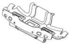 GE GFDS355GLMS - DOOR PARTS - 1