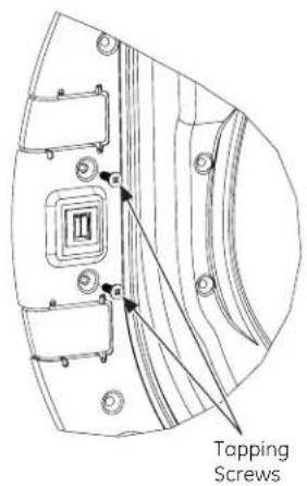 GE GFDS355GLMS - Reinstall Hinge Cover - 1