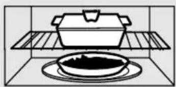 GE Profile JVM3660CF - How to Use the Shelf When Microwaving - 4