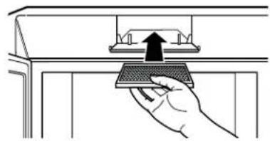 GE JNM7196DKCC - To Install the Charcoal Filter - 1