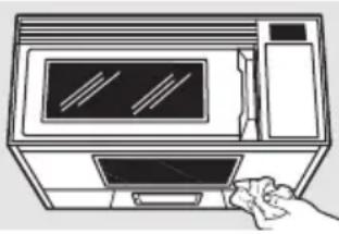 GE JVM1860BF - Cuidado y limpieza del horno. - 1
