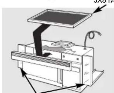 GE JVM1440LK - JX81A—Recirculating Charcoal Filter Kit - 1