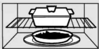 GE JVM1440LK - How to Use the Shelf When Microwaving - 5