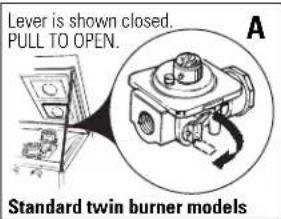 GE JGB3000ERBB - CONVERTING TO LP GAS (or converting back to natural gas from LP) - 3