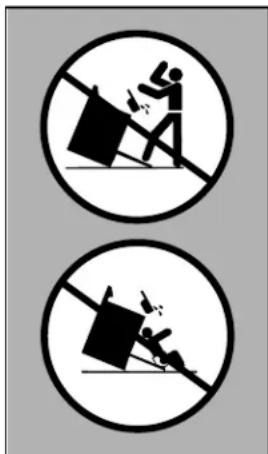 GE JGBS22WEKWW - ▲ WARNING! - 3