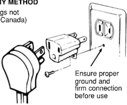 GE JGBS03PPAAD - A Usage Situations where Appliance Power Cord will be Disconnected Infrequently. - 1