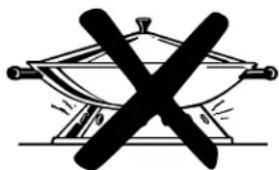 GE JGBS03PPAAD - Do not use a wok on any other support ring. - 1