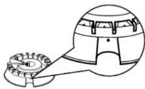 GE JGBS03PPAAD - Burner Heads (on sealed burners only) - 1