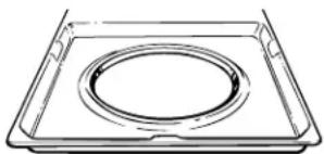 GE JGBS03PPAAD - Drip Pans (on some models) - 1