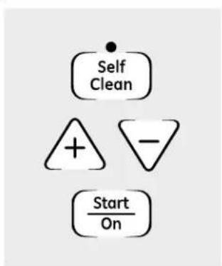 GE JGBP25BECWH - How to Set the Oven for Cleaning (on models with an OVEN TEMP Knob) - 1
