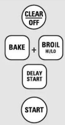 GE JGBP35DEHBB - How to Set for Timed Baking/Roasting—Immediate Start and Automatic Stop - 1