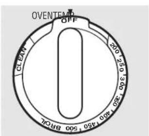 GE JGB400SEPSS - Oven Temperature Knob (on some models) - 1