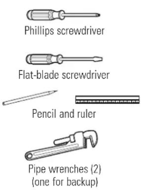 GE JGBP28EEMWH - TOOLS YOU WILL NEED - 1