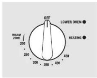 GE JGBP85DEMCC - Using the lower oven drawer. (on some models) - 1