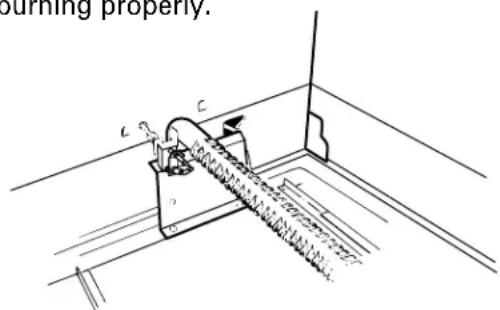 GE JGBS22BEAAD - E Adjust Broil Burner Air Adjustment Shutter on Models with a Broiler Drawer, if Necessary - 1