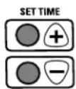 GE JGBS10CEFCC - Para configurar el reloj (en algunos modelos) - 2