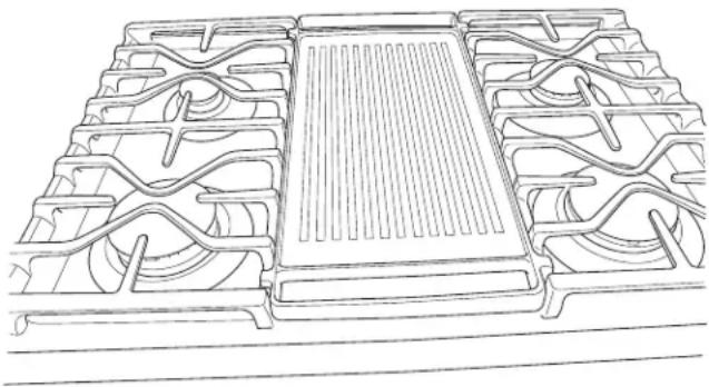 GE Profile PGB911DEJWW - Griddle Precautions: - 1