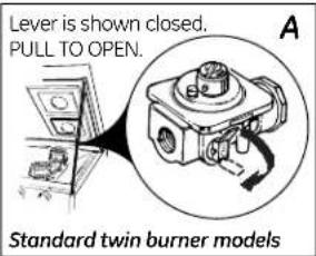 GE JGBS17PEHCT - CONVERT TO LP GAS (or convert back to natural gas from LP) - 3