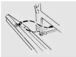 GE JGBP34BELBB - To raise the cooktop: - 2
