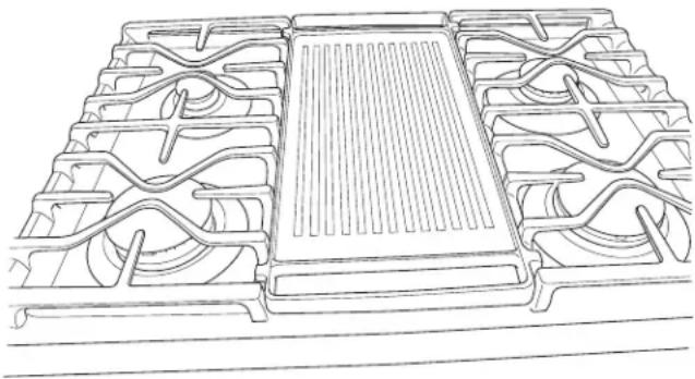GE JGB635DEKCC - Griddle Precautions: - 1