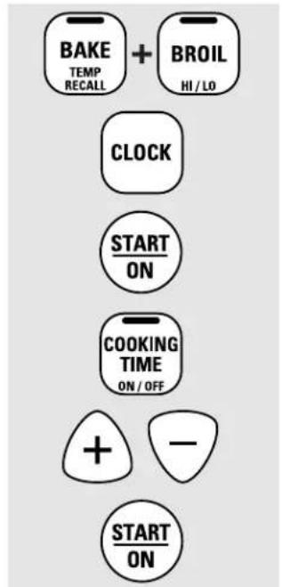 GE JGBP30BEHWH - How to Set for Regular Baking/Roasting - 1