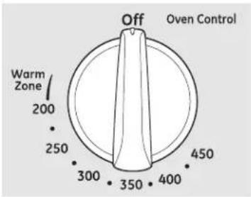 GE JGBS23BEHBB - Oven Control Knob (on some models) - 1