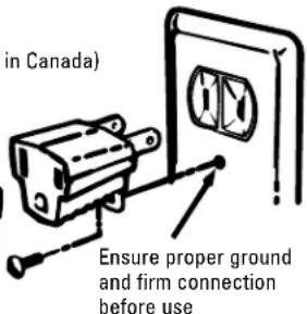 GE JGBP30CEHCC - Usage Situations where Appliance Power Cord will be Disconnected Infrequently. - 2