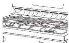GE Profile PGB911DEJBB - Ventilaciones de Aire del Horno - 1