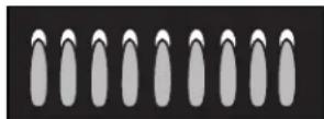 GE JGBP33DEMWW - Quality of Flames - 2