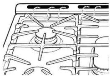 GE JGB690DEFWW - Oven Air Vents - 2