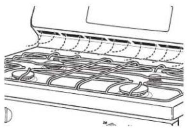 GE JGB695DEFWW - Oven Air Vents - 1