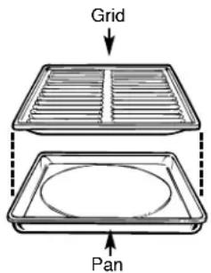GE JGBS10BEFBB - Broiler Pan and Grid - 1