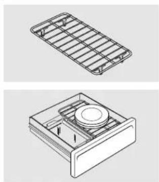 GE Adora JGBP83SEHSS - Using the electric warming drawer. (on some models) - 1
