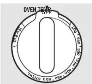 GE JGBP28DEDCT - Oven Temperature Knob (on some models) - 1