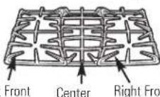 GE JGBP36DEMBB - C Grates - 1