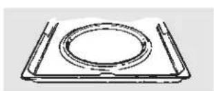 GE JGBS04PPAWH - Standard Twin Burner Assemblies (on some models) - 1