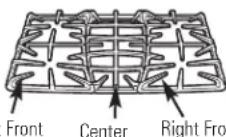 GE JGBP86DEMBB - C Grates - 1