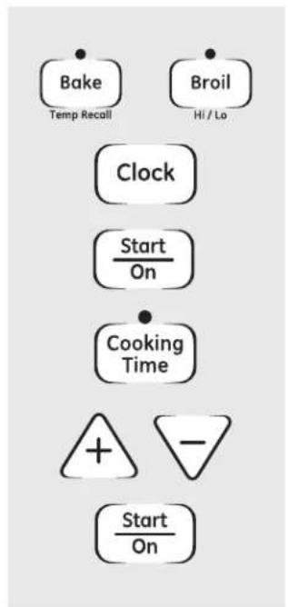 GE JGBP86DEMBB - How to Set for Regular Baking/Roasting - 1