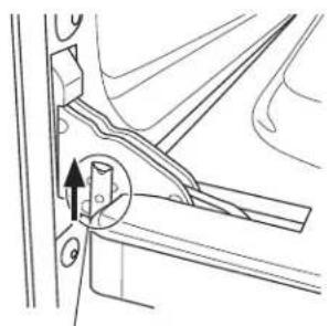 GE JGB700BEJTS - Replacing the Door: - 1