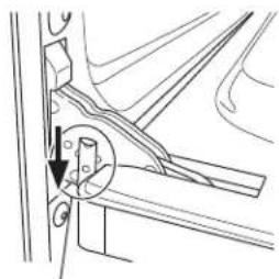 GE JGB700BEJTS - Replacing the Door: - 4