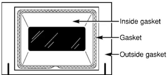 GE JGBP40BECAD - Inside of the door: - 1